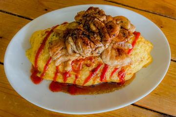 チキンソテーとオムライス