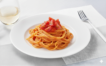フレッシュトマトのクリームパスタ2280円↓
