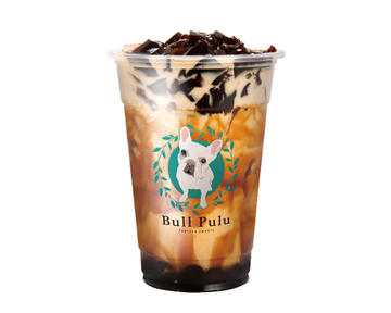 コーヒーゼリー入り黒糖ミルクティー