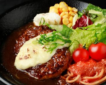 チーズシャリアピンソースハンバーグ