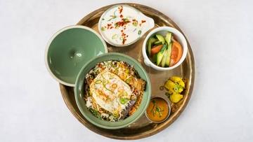 チキンビリヤニセット Chicken Biriyani set