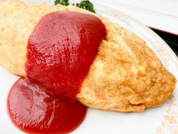 コロッケオムライス