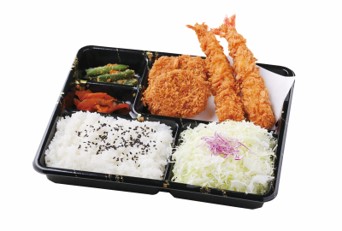海老ひれかつ弁当