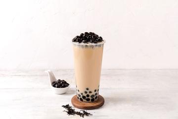 【40%割引】400円 M紅茶タピオカミルクティー