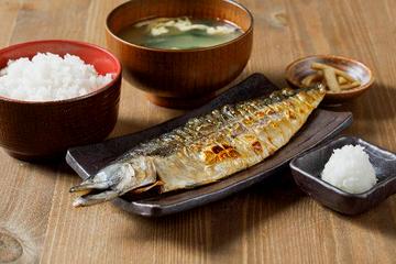 さば文化干し定食