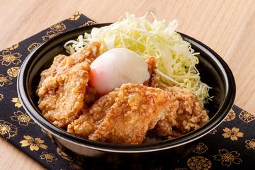 とろ温玉鶏の唐揚げ丼(6個)