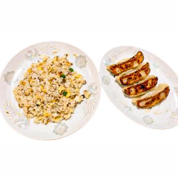 五目炒飯+餃子セット