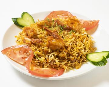 海老ビリヤニ Prawn Biryani