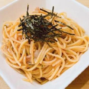明太子スパゲティ cod roe spaghetti