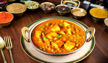 マタルパニールカレー・Greenpeace Paner Curry