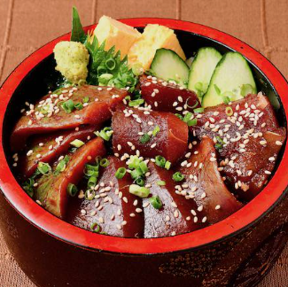 まぐろヅケ丼 Pickled Tuna Rice Bowl