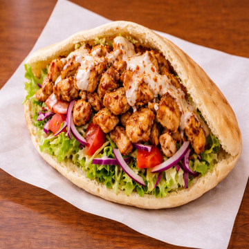 ケバブサンドkebab sandwichチキン (chicken)