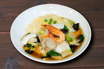海鮮あんかけ炒飯