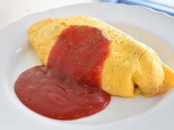 ケチャップオムライス