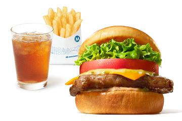 【ドリンクセット】【数量限定】ブラックアンガスバーガー
