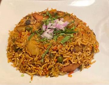 Vegetable Biriyani 野菜ビリヤニ