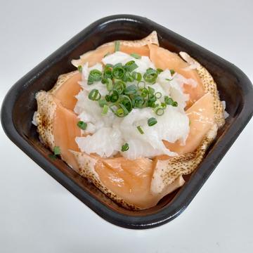 炙りサーモンエンガワ丼