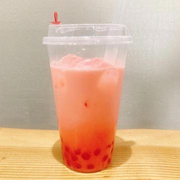 【タピオカ】イチゴミルク