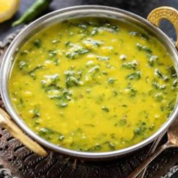 ほうれん草ダルカレー/sug dal curry
