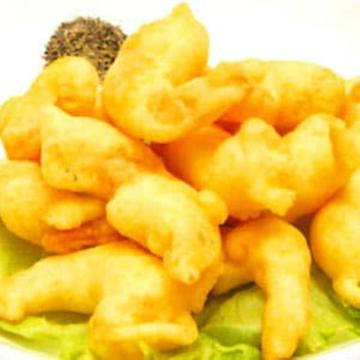 芝海老の唐揚げ/Soft-fried shrimp