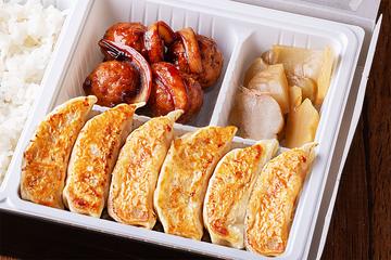 肉肉餃子弁当