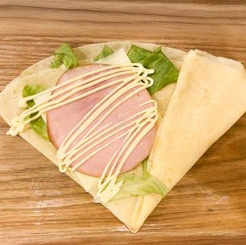 ハムチーズクレープ