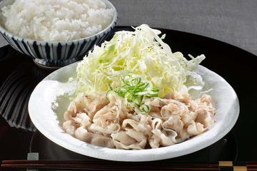 塩旨ダレぶたやき肉定食