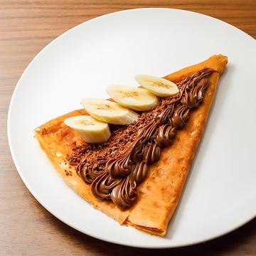 あつあつクレープ(ヘーゼルチョコバナナ)