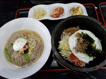 冷麺セット定食