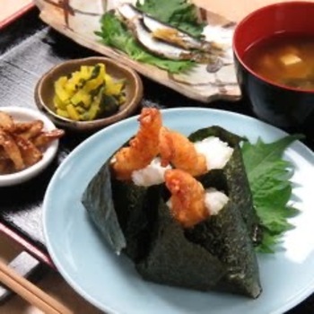 天むす定食(天むす3個付き)