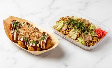 たこ焼き ソース10個と焼きそば