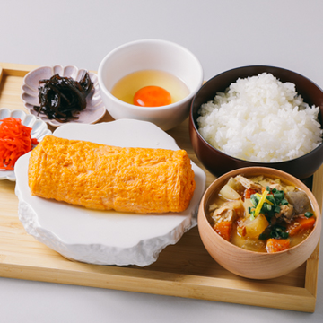 TKG+幻の出汁巻き定食