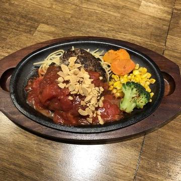 トマトガーリックハンバーグステーキダブル