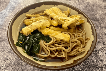 ごぼう天そば