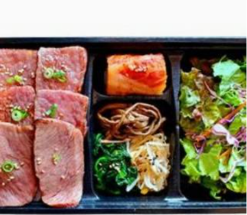 厳選黒毛和牛カルビ弁当1.5倍(肉150g)