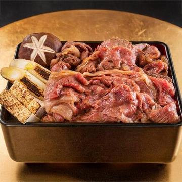 黒毛和牛すき焼き丼 ごはん大盛(和牛80g、米280g)