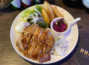 ガーリックチキンプレート