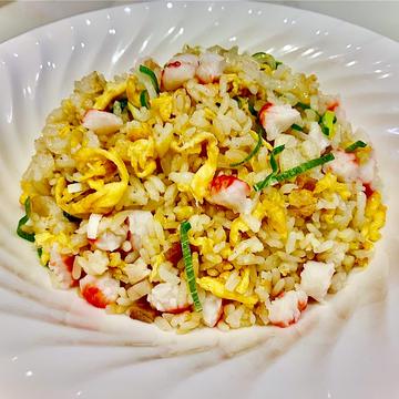 かに風蒲鉾入りチャーハン