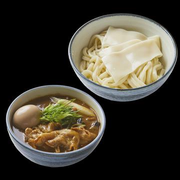味玉黒カレー肉汁うどん