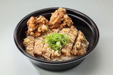 パーコー＆唐揚げ丼弁当