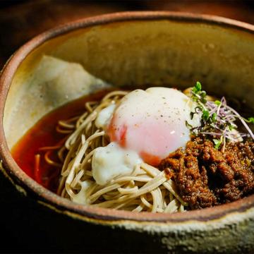 キーマカレー蕎麦(温)