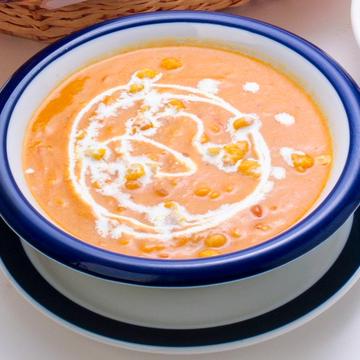 Aセット 豆カレー DAL CURRY (ナーンORライス付き)