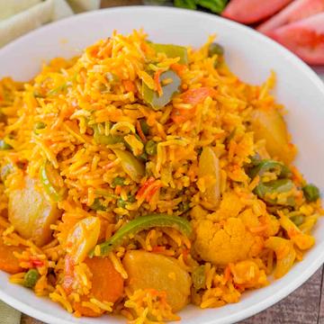 べジタブルビリヤニ vegetable Biryani