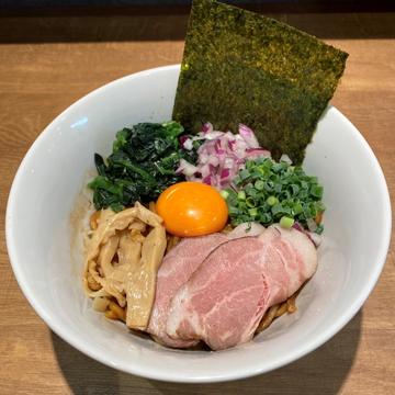 (味玉付き)家系ブラックまぜそば