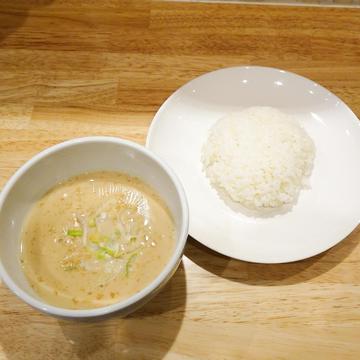 【特濃豚骨】極上汁と飯(薬味ネギ)