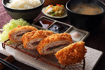 キムカツ御膳 梅しそ