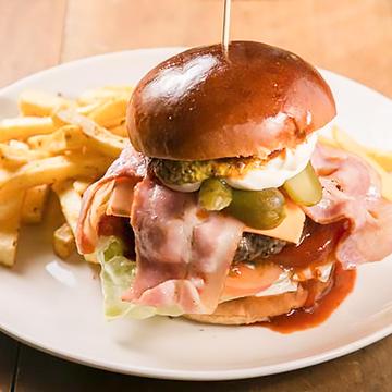 ベーコンチーズバーガー