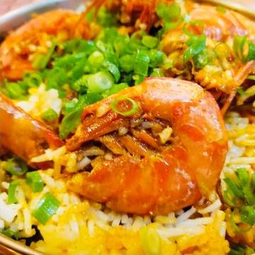 海老ビリヤーニ Shrimp Biryani