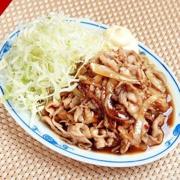 スタミナ焼き定食 Stamina Stir-Fry Set meal