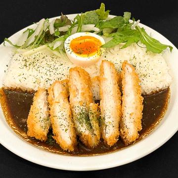 欧風黒バターチキンカツカレー(ごはん350g)